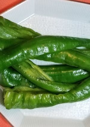 【野菜ソムリエ】万願寺甘とうのぬか漬け-レシピのメイン写真