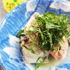 รูปของ レモン果汁の魔法☆夏に食べたいサバ缶
