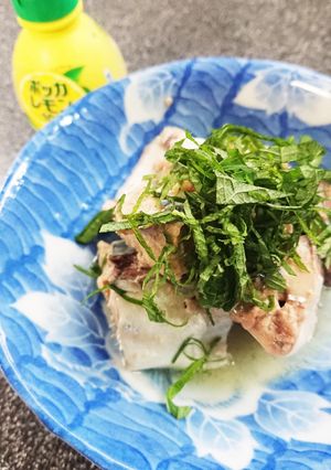 レモン果汁の魔法☆夏に食べたいサバ缶-レシピのメイン写真