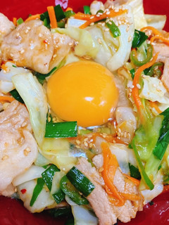 簡単ランチ♡豚バラのスタミナ丼-レシピのメイン写真