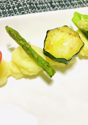 オシャレなマッシュポテトじゃがいも1個分-レシピのメイン写真