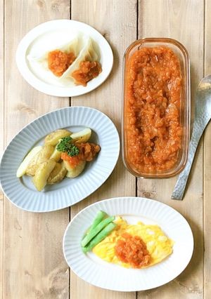 レンジで簡単♪具沢山の手作りチリソース-レシピのメイン写真