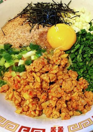 台湾風まぜそば-レシピのメイン写真
