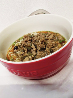 サッポロ一番♪茄子肉味噌冷やし麺-レシピのメイン写真