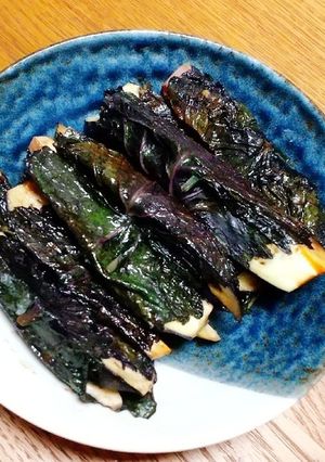 ご飯がすすむ郷土料理！!なすのしそ巻-レシピのメイン写真