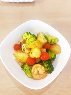 簡単アヒージョ風炒め物 TOP10入り!-レシピのメイン写真