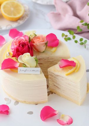 ホワイトミルクレープ-レシピのメイン写真