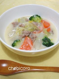 たっぷり冬野菜のとろけるシチュー-レシピのメイン写真