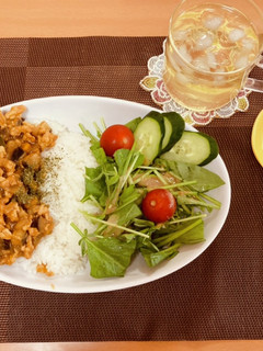 鶏ひき肉と夏野菜のカレー-レシピのメイン写真