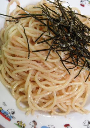 お家で簡単♪たらこスパゲッティ-レシピのメイン写真