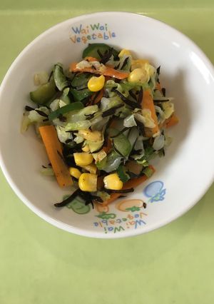 【保育園給食】ひじきとコーンのサラダ-レシピのメイン写真