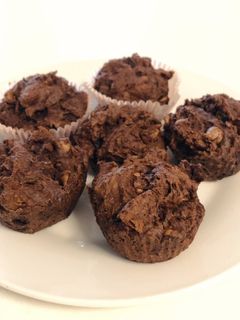 卵・バター・砂糖なし!チョコマフィン-レシピのメイン写真