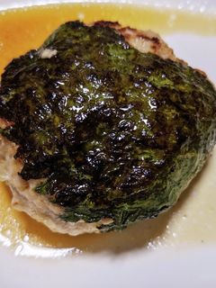 豚ひき肉の大葉ハンバーグ-レシピのメイン写真