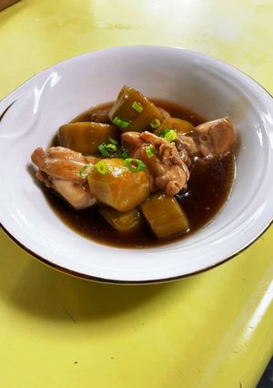 ナスと鶏肉の炒め煮-レシピのメイン写真