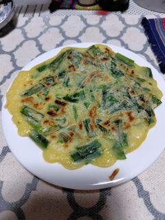 ニラチヂミ-レシピのメイン写真