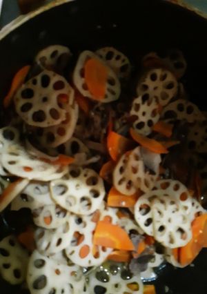 れんこんのきんぴらごぼう-レシピのメイン写真