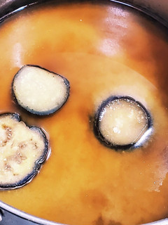 ナスの味噌汁-レシピのメイン写真