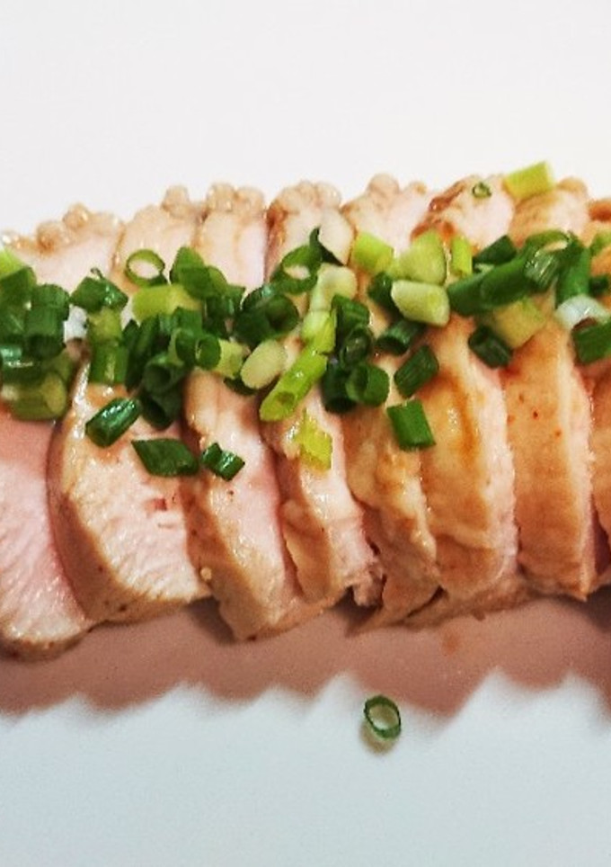 簡単 絶品 焼肉のたれで鶏ハム-レシピのメイン写真
