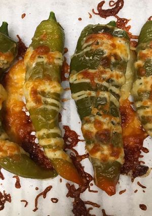 万願寺とうがらしのマヨチーズ焼き-レシピのメイン写真