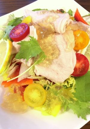 ★爽やかレモンジュレ✨豚しゃぶサラダ★-レシピのメイン写真