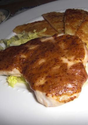 鶏肉の粒マスタード焼き　～手作りソースで-レシピのメイン写真