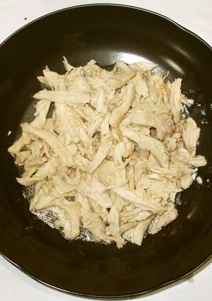 鶏むね肉サラダ♪簡単疲れやすい時の食養生-レシピのメイン写真