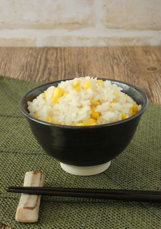 圧力鍋★とうもろこしの炊き込みご飯-レシピのメイン写真