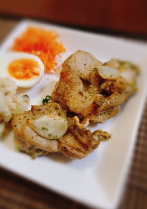 *漬け込んで作るバジルソースチキン*-レシピのメイン写真
