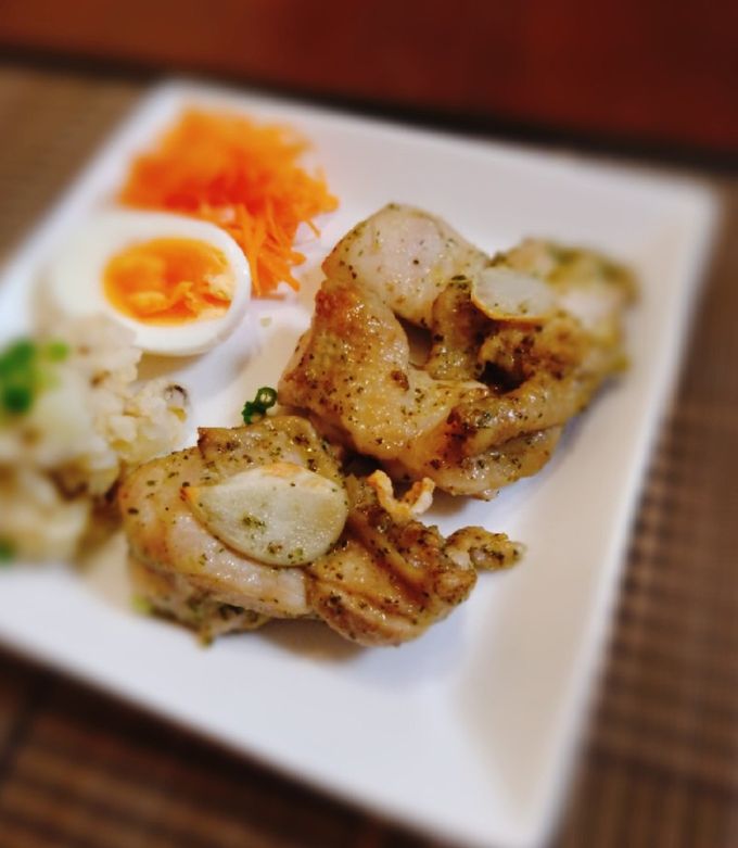 ＊漬け込んで作るバジルソースチキン＊-レシピのメイン写真