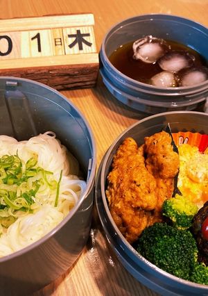 2021.7/1 中学生男子お弁当-レシピのメイン写真