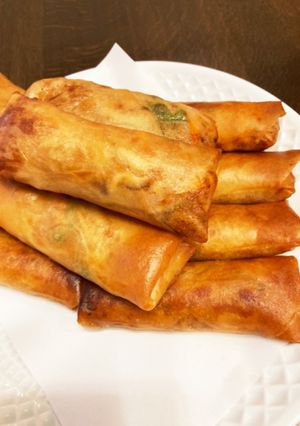具材は電子レンジで！簡単本格春巻き-レシピのメイン写真