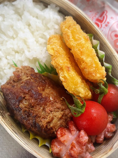 ハンバーグカレー弁当-レシピのメイン写真