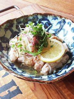 レンジで簡単!蒸し鶏の薬味てんこ盛り-レシピのメイン写真
