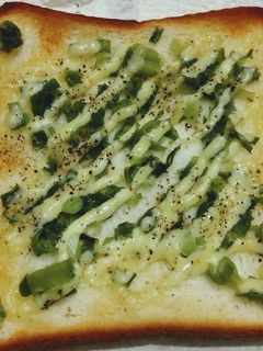 簡単 ねぎマヨトースト-レシピのメイン写真