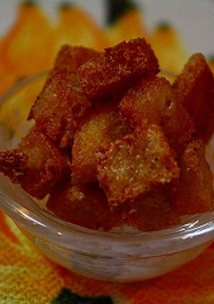 3時のおやつに♪お豆腐クルトン-レシピのメイン写真