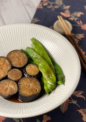 ＊なすとモロッコいんげんの煮物＊-レシピのメイン写真