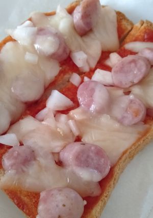 私が食べやすいピザトースト-レシピのメイン写真