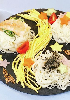 七夕レシピ～簡単★そうめんのごまつゆ～-レシピのメイン写真