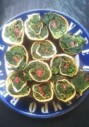 ホーレンソウの海苔巻き!-レシピのメイン写真
