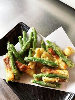 インゲンと竹輪のかき揚げ-レシピのメイン写真