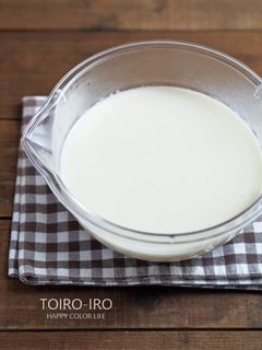 電子レンジで簡単ホワイトソース♪-レシピのメイン写真