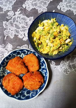 鮭フライのアボカドタルタル添え-レシピのメイン写真