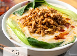 レンジで簡単！冷製豆乳坦々うどん-レシピのメイン写真