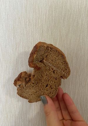 糖質オフ HB食パン(写真は冷凍状態!)-レシピのメイン写真