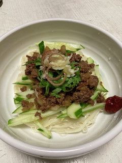 ピリ辛♪ジャージャー麺風そうめん-レシピのメイン写真