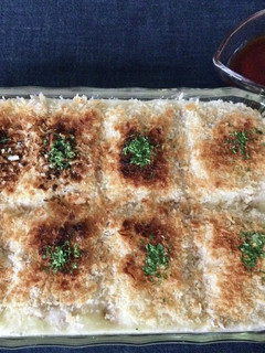 揚げない簡単チキンクリームコロッケ風♪-レシピのメイン写真