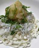 結果にコミットする豆腐麺のしらすおろし