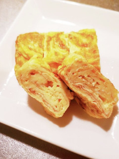 簡単!我が家の厚焼き玉子!-レシピのメイン写真