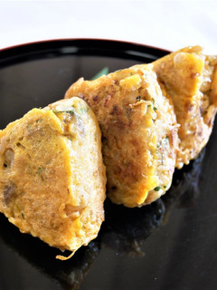 鶏と根菜の卵おにぎり-レシピのメイン写真