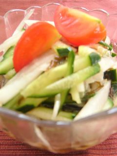 もずくの和え物-レシピのメイン写真